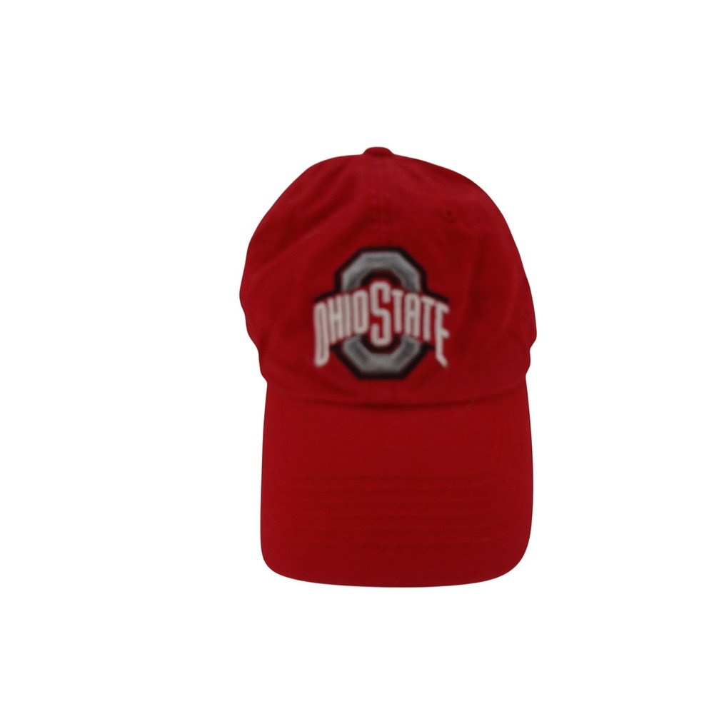Ohio State Buckeyes Red Baseball Cap‎ Adjustable Dad Hat OSU Official Headwear